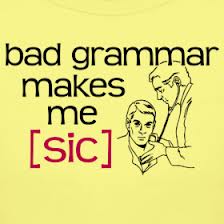 bad grammar